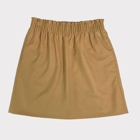 J. Crew - Sidewalk Wool Mini Skirt - Tan - Size 4 - Picture 3 of 8